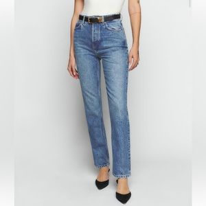 Reformation Cynthia High Rise Straight Jean